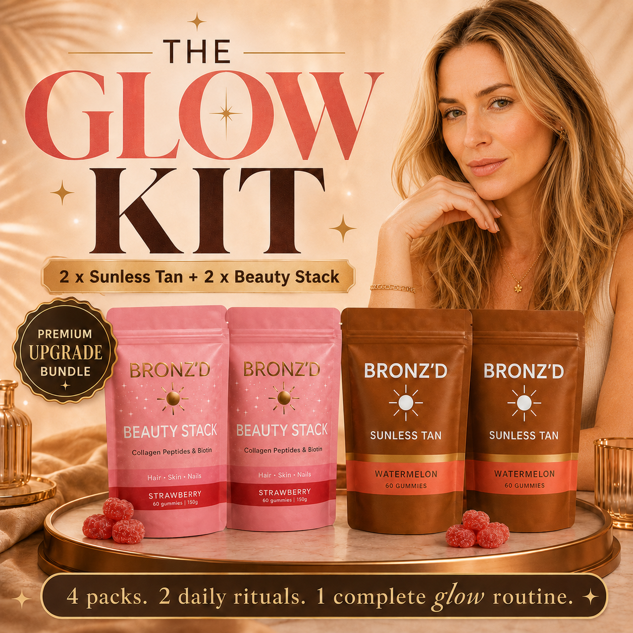 Bronz'd Ultimate Beauty 4-pack
