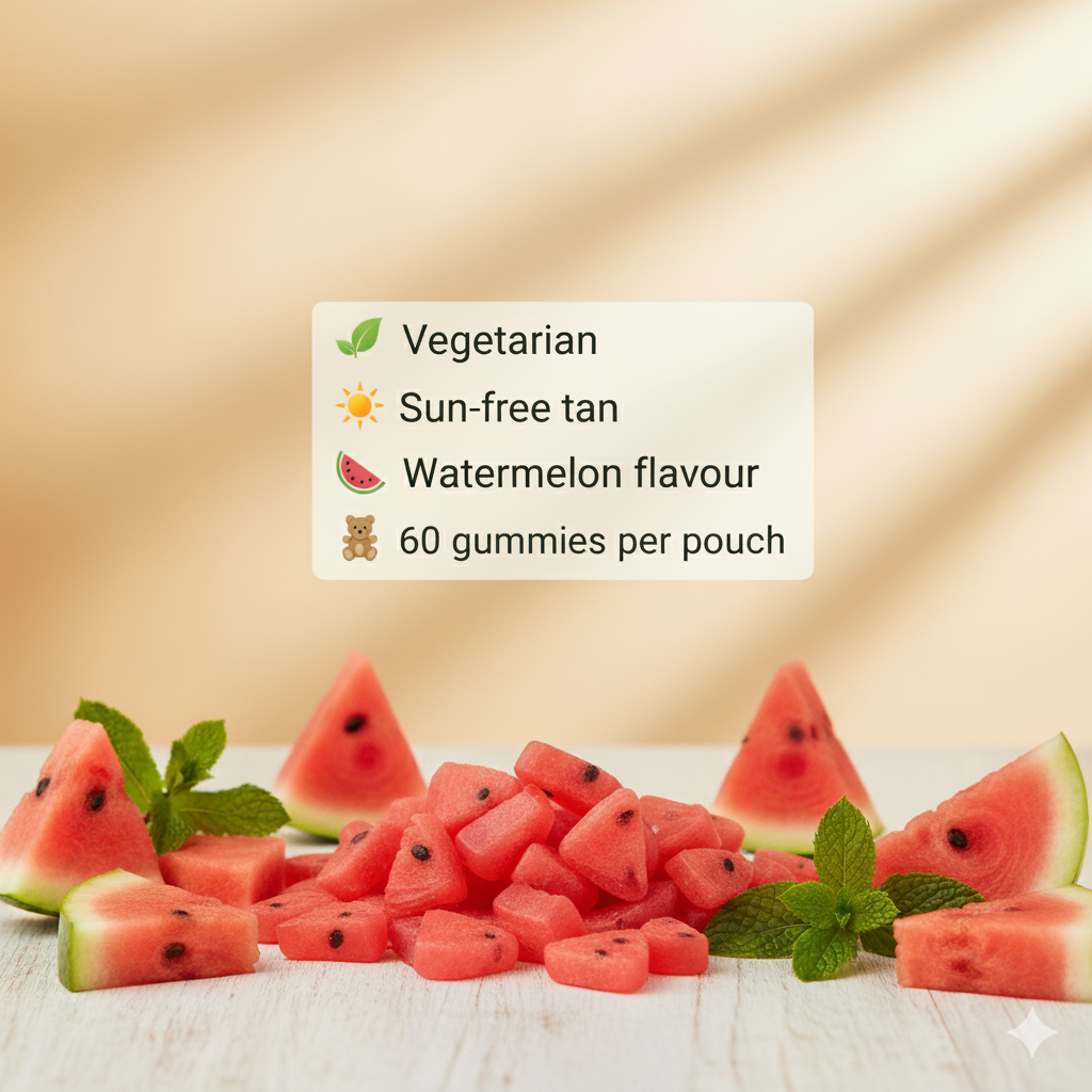 BRONZ'D Sunless Tan - Watermelon Gummies